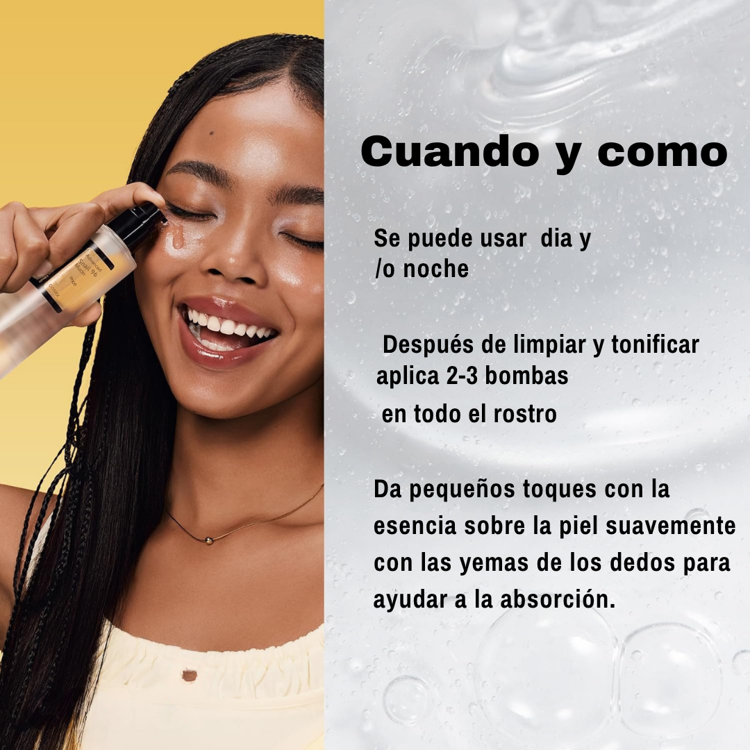 Esencia Avanzada de Baba de Caracol 96 Mucin 100 ml