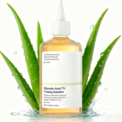 Ácido glicólico anti envejecimiento de la piel